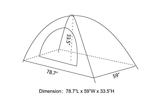 Sutekus Tent Camouflage Patterns Camping Tent Backpacking Tent for Camping Hiking 【Outdoor Equipment】