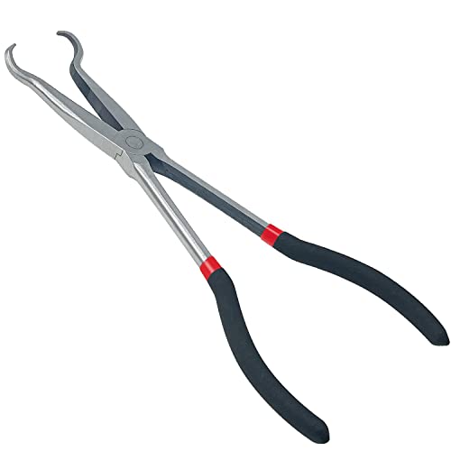 Sutekus Spark Plug Plier Spark Plug Boot Plier Puller Universal Car Spark Plug Boots and Wires Removal Tool
