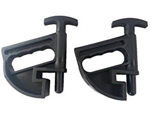 Sutekus 2PC Set Tire Changer Tire Bead Clamp Drop Center Tool