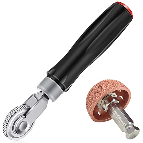 Sutekus Tire Patches Tool Kit Tire Patch Roller and Tire Buffer Wheel Tire Repair Tool Kit for Air Tire Buffer