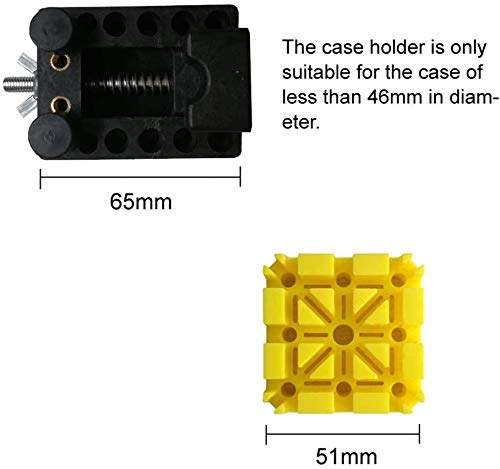 Sutekus Watch Repair Tool Kit Watch Back Opener Spring Bar Tool Set Watch Band Link Pin Tool Set Multifunctional Tools With Case