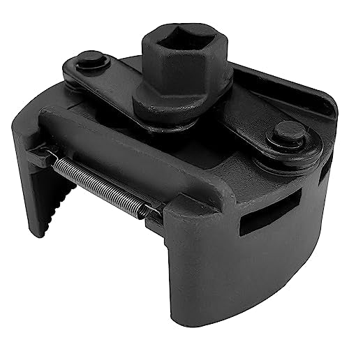 Sutekus Adjustable Oil Filter Wrench Universal Oil Filter Removal Tool Filter Housing Removal Tool 1/2" Drive Oil Filter Remover