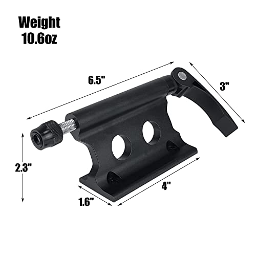 Sutekus Bike Fork Mount Universal Quick Release Fork Block Mounts Bicycle Car Roof Mount Rack for Truck Trailer Vans Vehicles