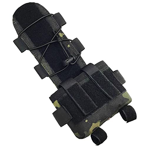 Sutekus Helmet Battery Pouch Tactical Counterweight Pouch Balancing Weight Bag with Hook&Loop for Airsoft Hunting Outdoor Sports