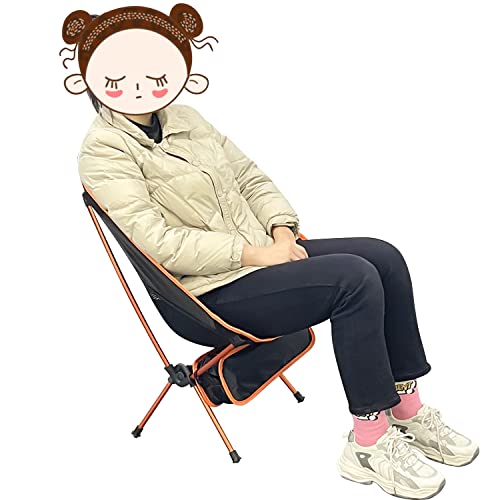 Portable Chair Camping Chairs Folding Chair Ultralight Camp Chair with Carry Bag Compact Backpacking Chairs for Beach, Fishing, Hiking, Picnic, Lawn Chairs