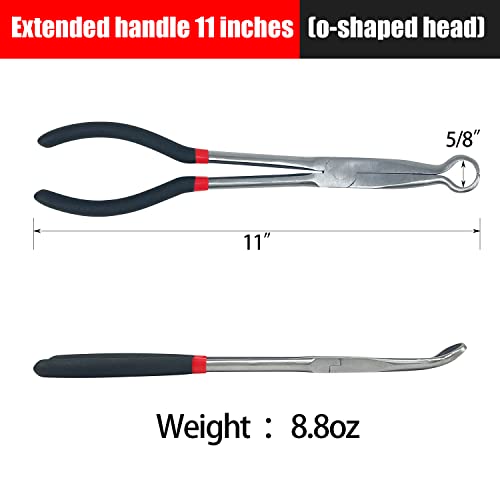 Sutekus Spark Plug Plier Spark Plug Boot Plier Puller Universal Car Spark Plug Boots and Wires Removal Tool