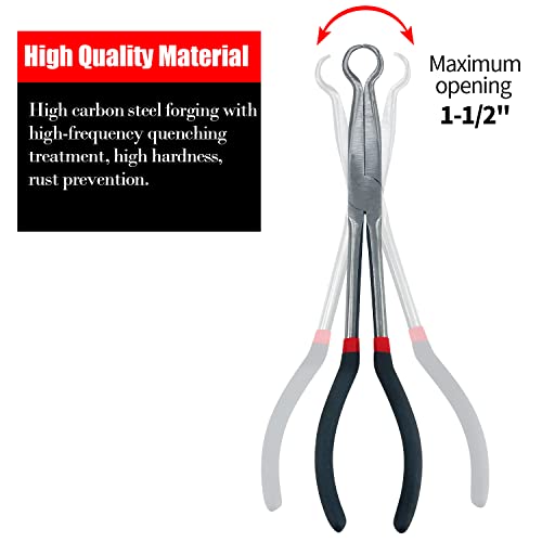 Sutekus Spark Plug Plier Spark Plug Boot Plier Puller Universal Car Spark Plug Boots and Wires Removal Tool