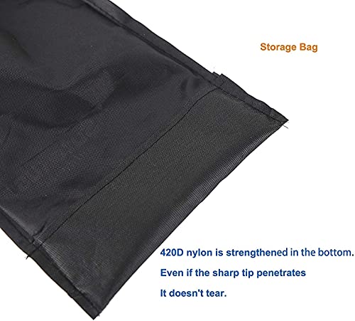 Sutekus Trampoline Stakes Wind Stake Heavy Duty U Shape Steel Ground Anchors for Trampoline Garden Camping Soccer Goals