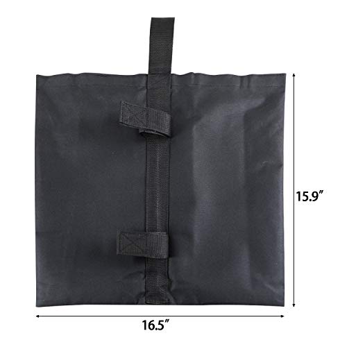 Sutekus Weight Bags Leg Weights Sand Bags for Pop up Canopy Tent Patio Umbrella Outdoor Sun Shelter Backdrops, 4PCS