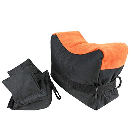 Sutekus Shooting Rest Bags Front and Rear Bags Shooting Rest Barricade Bags for Gun Rifle Shooting Hunting Outdoor Photography