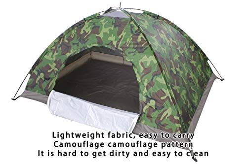 Sutekus Tent Camouflage Patterns Camping Tent Backpacking Tent for Camping Hiking 【Outdoor Equipment】