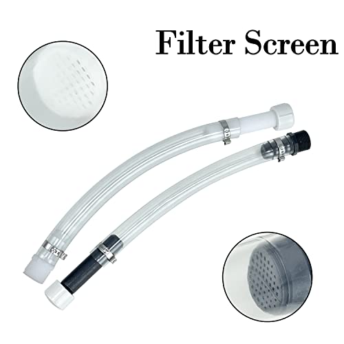Sutekus Racing Fuels Filler Hose Rugged Utility Jug Hose With Valve Shut & Hose Bender for Racing Fuel Jugs Utility Container Gas Can Fuel Tank