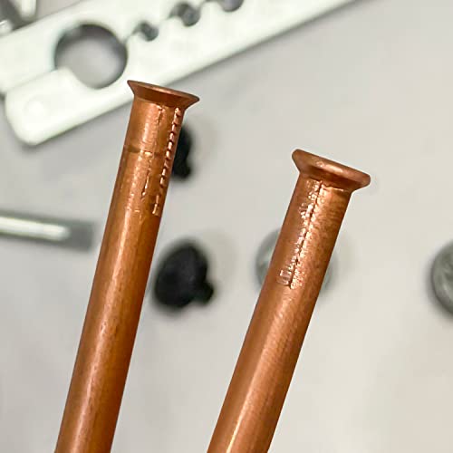 Sutekus Brake Line Flare Tool Double Flaring Tool Kit Single Flares for Automotive Brake Line Replacement Brake Repair
