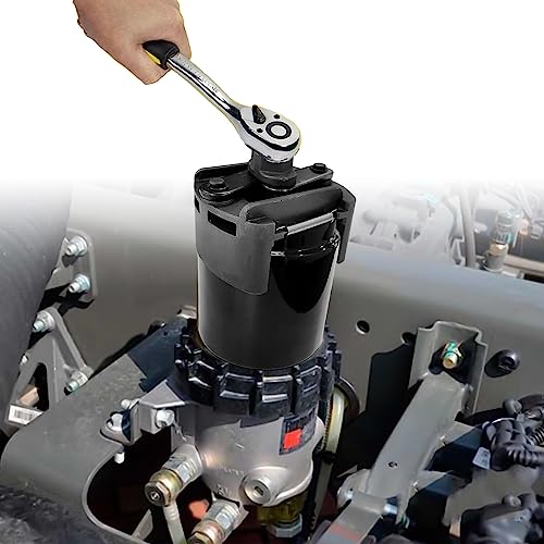 Sutekus Adjustable Oil Filter Wrench Universal Oil Filter Removal Tool Filter Housing Removal Tool 1/2" Drive Oil Filter Remover