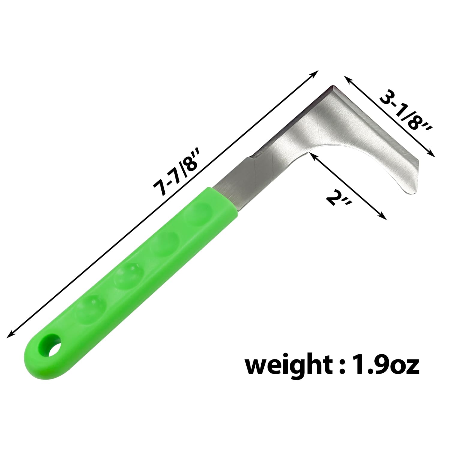Sutekus Crack Weeder Crevice Weeding Tool Weed Remover Gardening Tool for Lawn Yard Sidewalk Driveway Moss