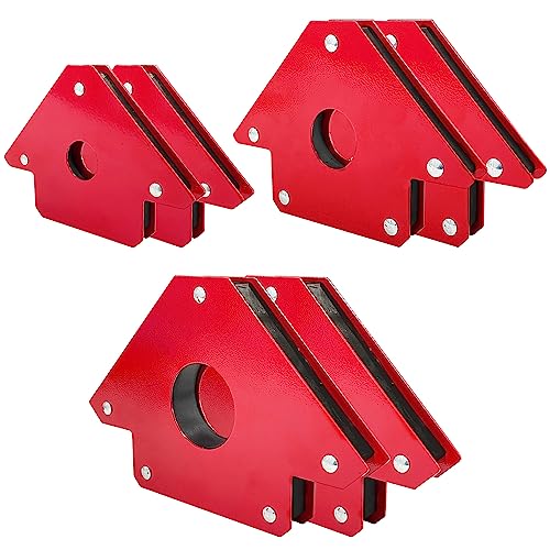 Sutekus Welding Magnet Arc Welding Electrode Holder Welding Magnets and Clamps 45, 90, 135 Degree Metal Working Mig Tools And Equipment