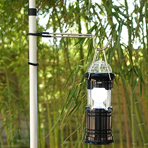 Sutekus Camping Hook Hanger Tent Accessories Multifunction Camping Lantern Hook Non-Slip Lamp Hanger 2Pack