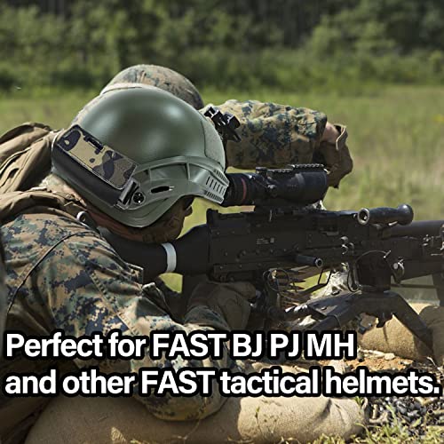 Sutekus Helmet Counterweight Tactical Helmet Balancing Weight Bag Counterbalance with Five Counter Blocks for OPS Fast BJ PJ MH