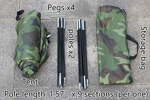 Sutekus Tent Camouflage Patterns Camping Tent Backpacking Tent for Camping Hiking 【Outdoor Equipment】