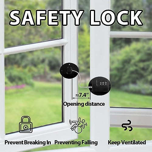 Sutekus Refrigerator Lock Combination Coded Fridge Lock Freezer Door Lock Child Safety Cabinet Lock with Strong Adhesive No Keys Needed, 3PCS