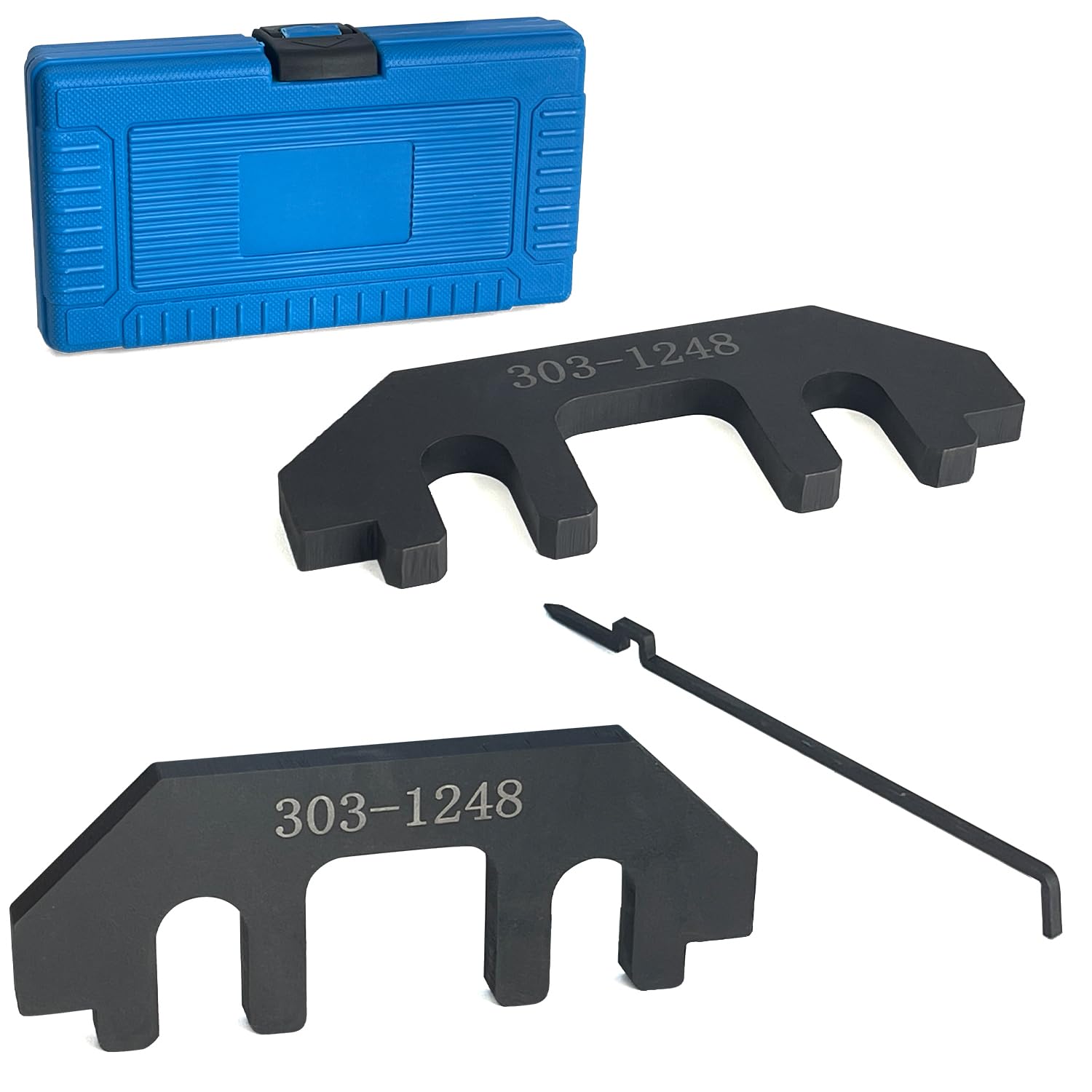 Sutekus Camshaft Holding Tool Kit Engine Timing Alignment Holder Cam Holders with Tension Tool Compatible with 303-1248 303-1530 Ford 3.5L & 3.7L 4V