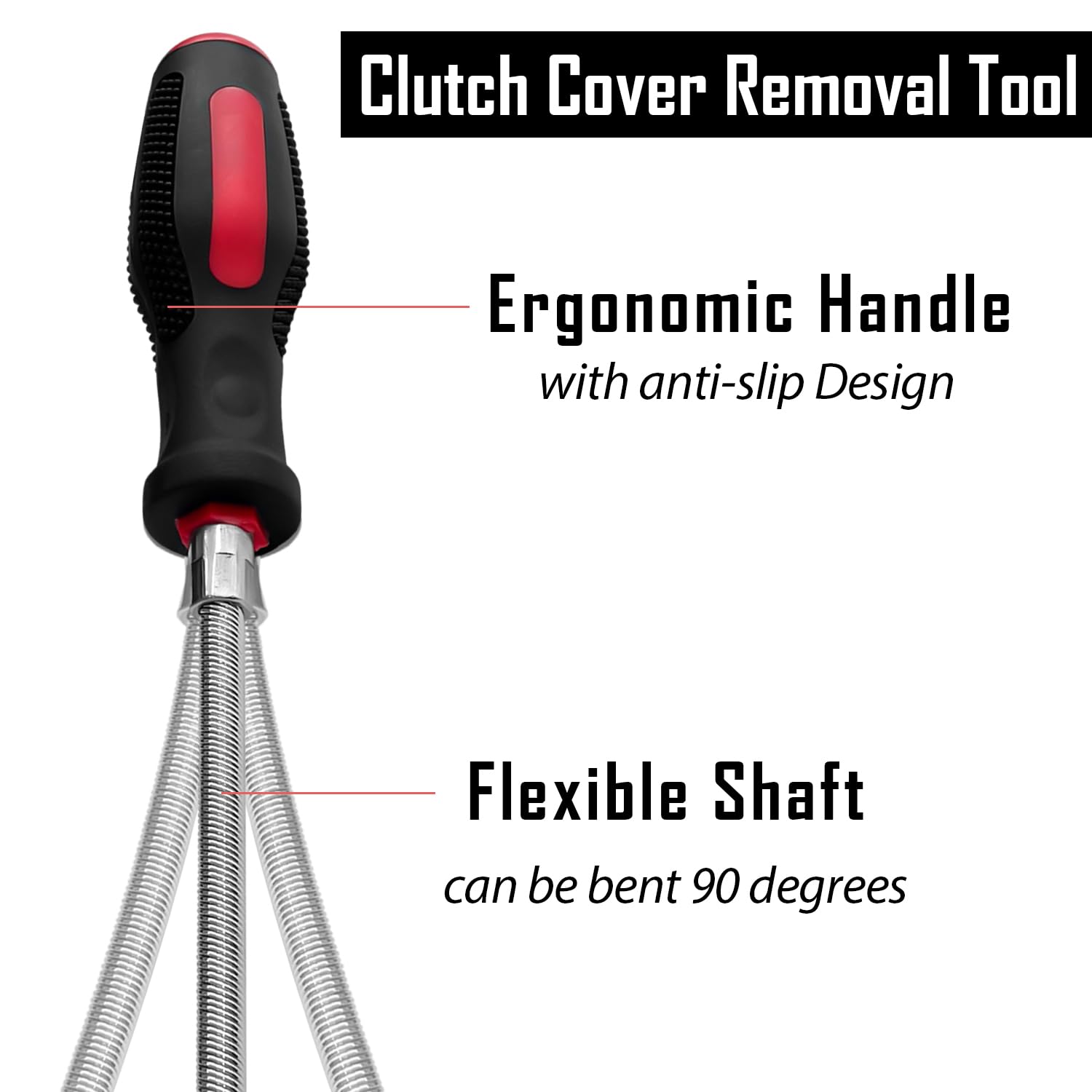 Sutekus Belt Changing Tool and Clutch Cover Removal Tool with Socket Kit Compatible with Polaris RZR 900 S 1000 XP