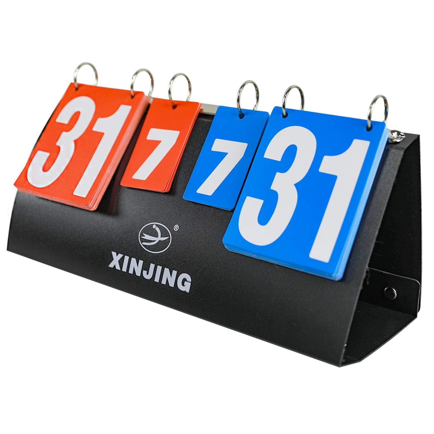 Sutekus Fashing Sports Badminton Scorecard Multi-Functional Practical Scoreboard Flipper Flips Counter Board