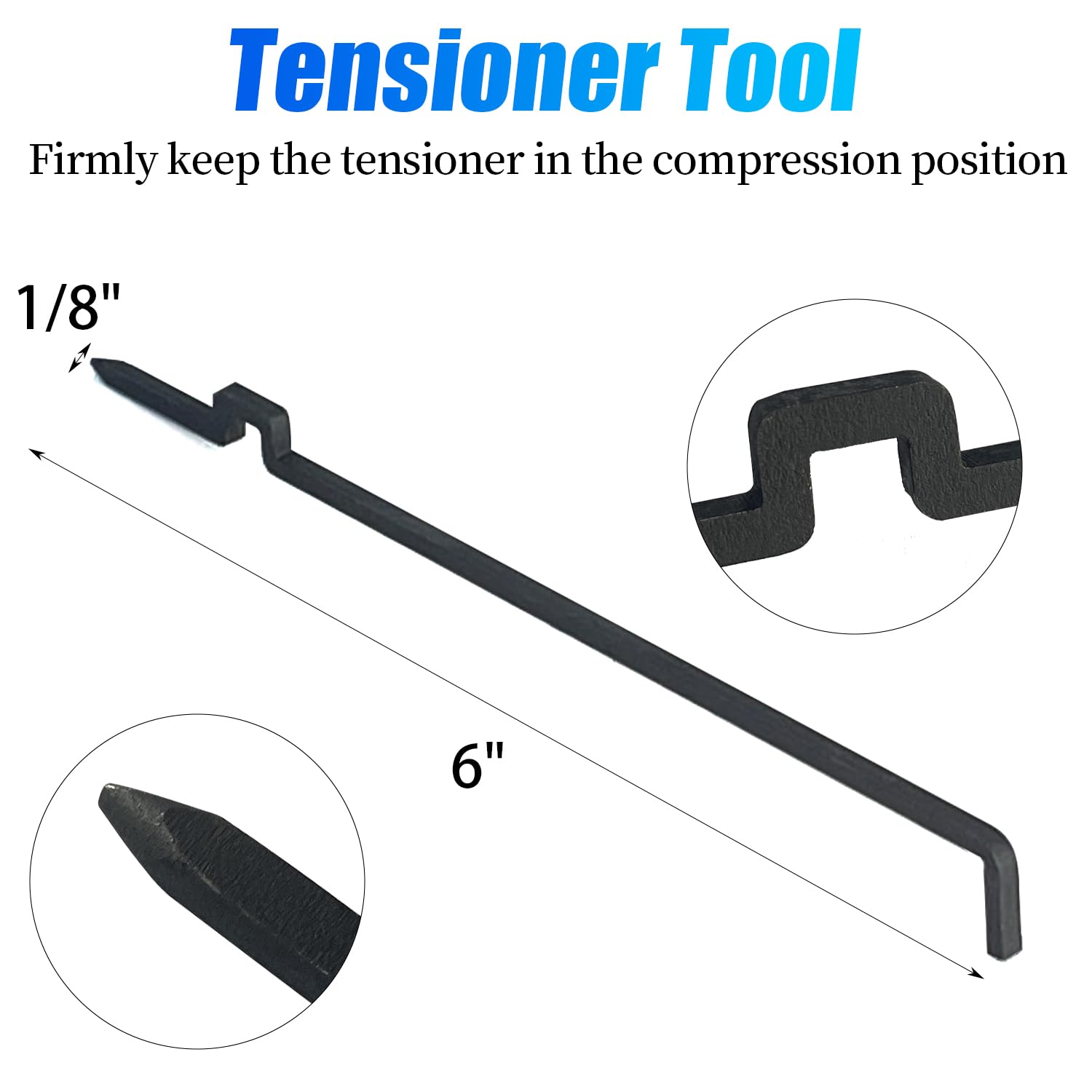 Sutekus Camshaft Holding Tool Kit Engine Timing Alignment Holder Cam Holders with Tension Tool Compatible with 303-1248 303-1530 Ford 3.5L & 3.7L 4V