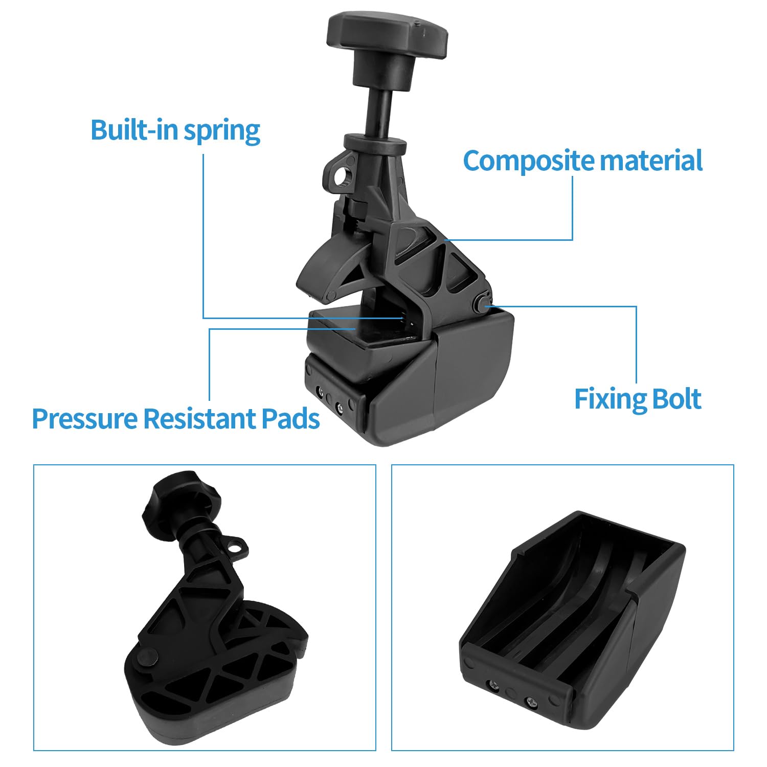 Sutekus Tire Changer Bead Clamp Tool Auto Tire Changing Helper Drop Center Tool Rim Bead Clamp, 2Pack