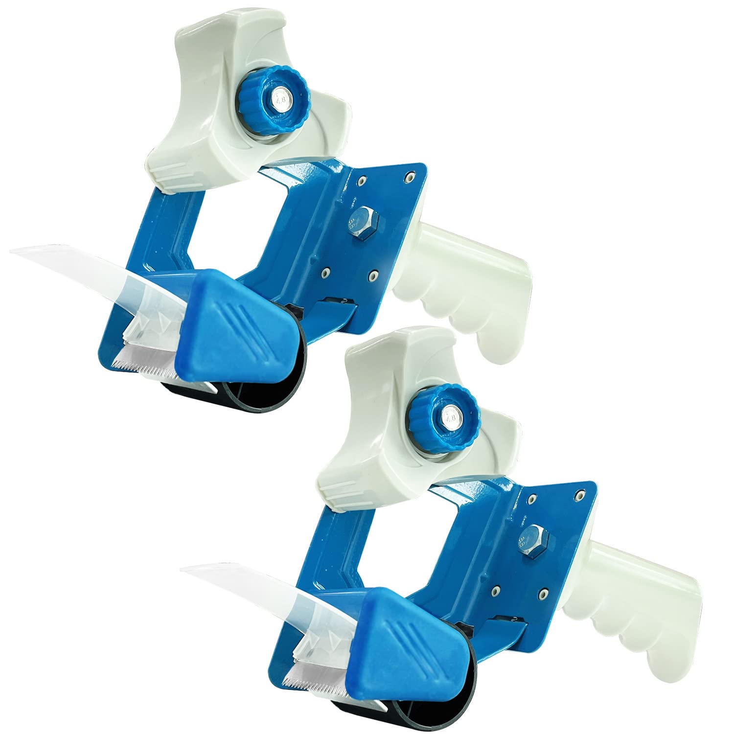 Sutekus 2Pack Tape Dispenser Gun 2" Tape Gun Dispenser Tape Gun with Ergonomic Handle for Packing Boxes, Moving