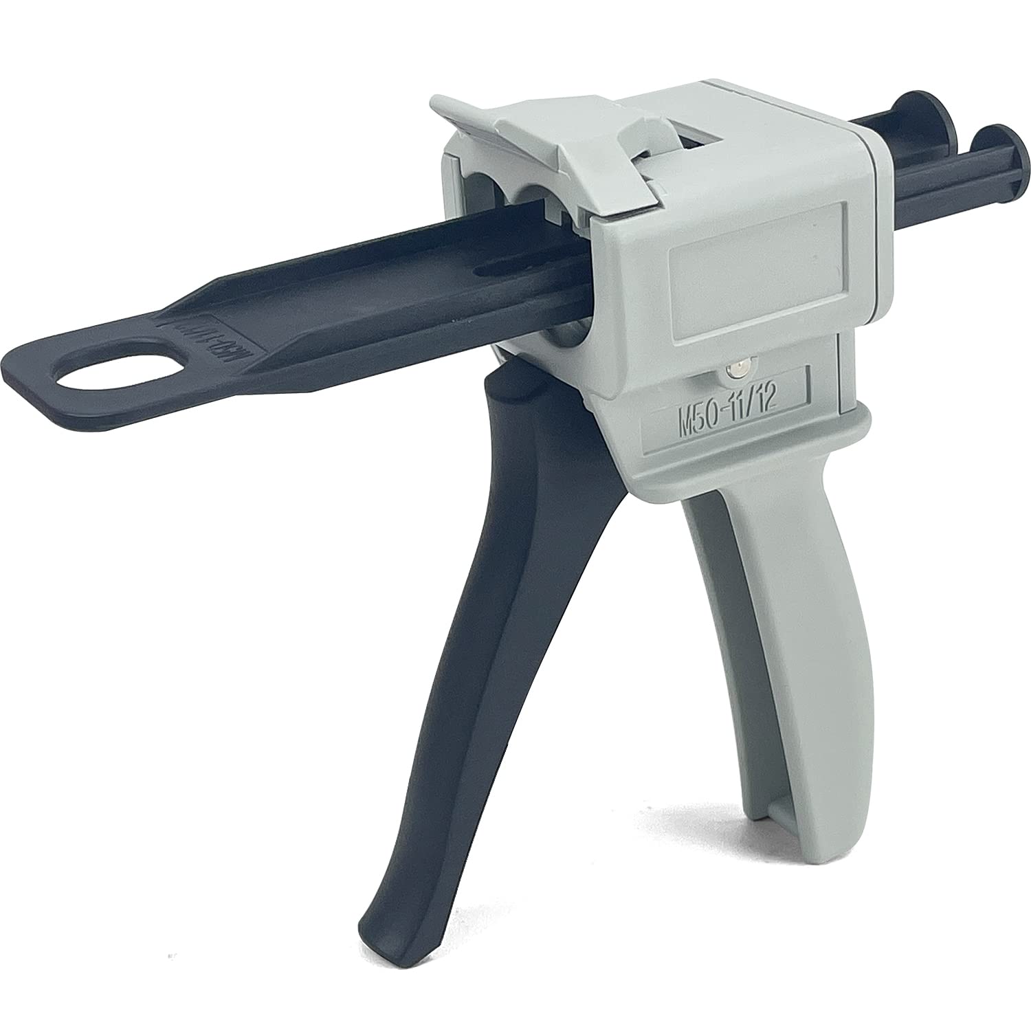 Sutekus 50ml Dispensing Gun Kit Impression Mixing Dispensing Gun Epoxy Glue Gun AB Gun 1:1/1:2