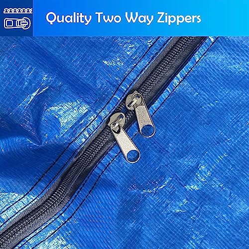 Sutekus Mattress Bags for Moving Queen Mattress Bag Mattress Covers with Zipper for Moving and Storage Reusable Mattress Storage Bag