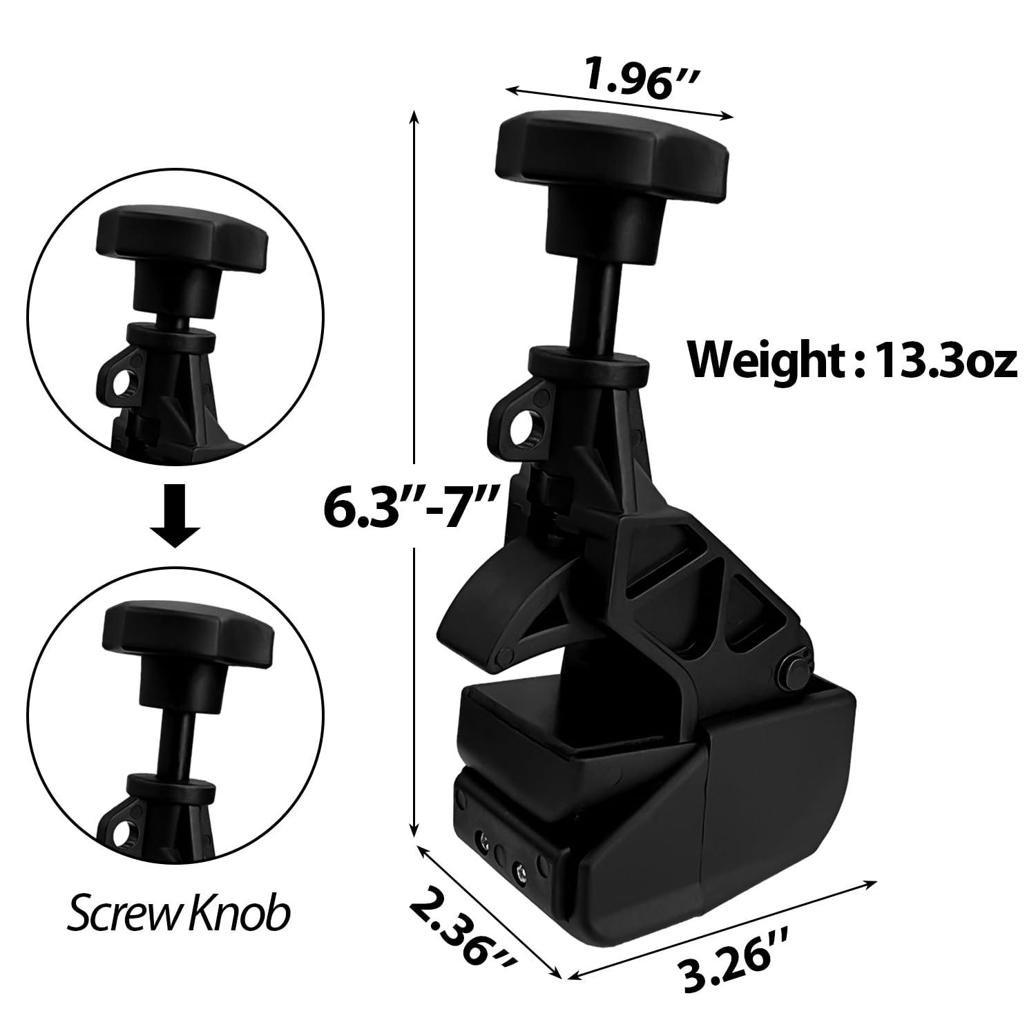 Sutekus Tire Changer Bead Clamp Tool Auto Tire Changing Helper Drop Center Tool Rim Bead Clamp, 2Pack