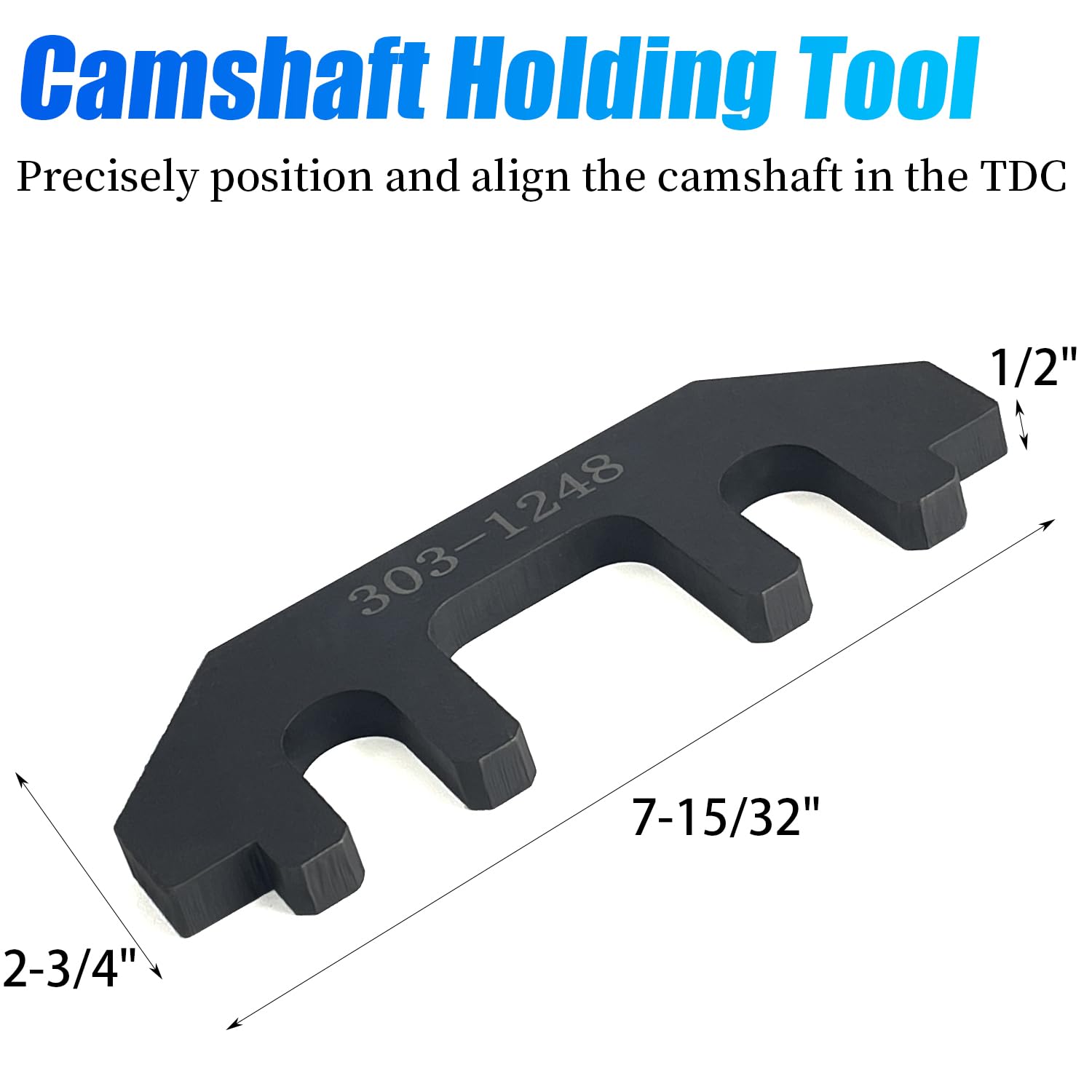 Sutekus Camshaft Holding Tool Kit Engine Timing Alignment Holder Cam Holders with Tension Tool Compatible with 303-1248 303-1530 Ford 3.5L & 3.7L 4V