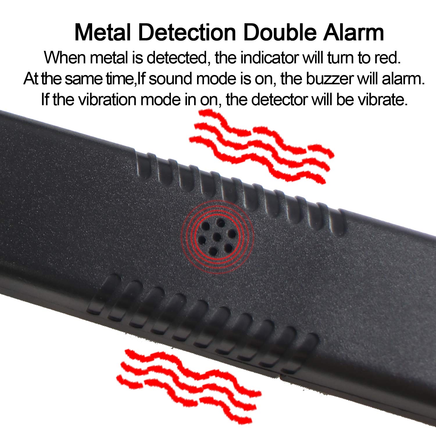 Sutekus Portable High Sensitivity Scan Hand Held Metal Detector for Security Inspection