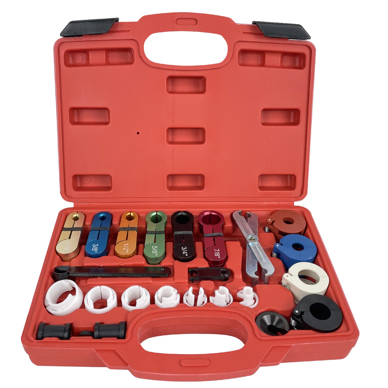 Sutekus Master Quick Disconnect Tool Kit Fuel Line Disconnect Tools for A/C Fuel Line Transmission Oil Cooler Line On Ford GM Chevy More