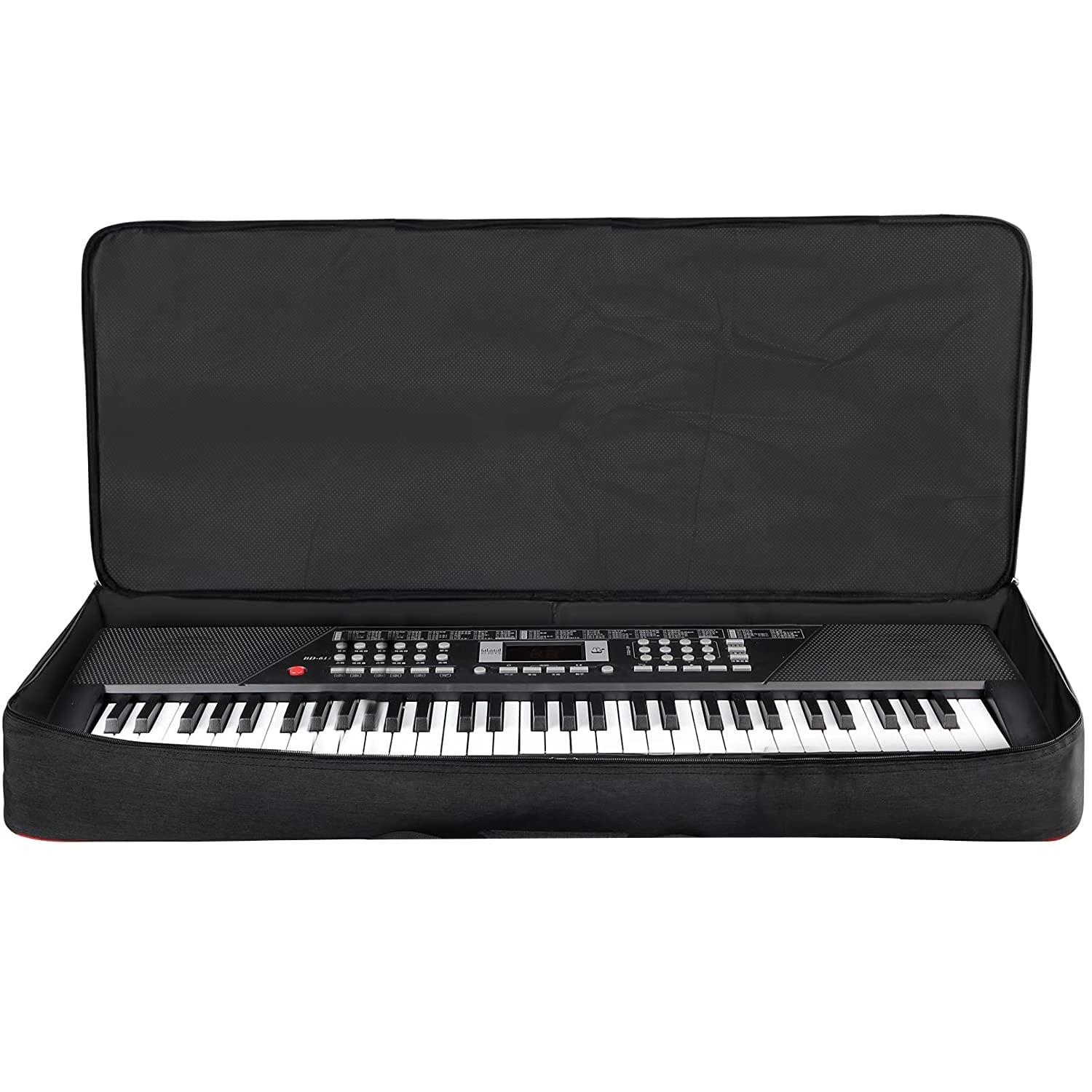 Sutekus 49-Key Keyboard Bag Electric Piano Keyboard Gig Bag 38.5"x16.5"x5.2" For Carrying Storage