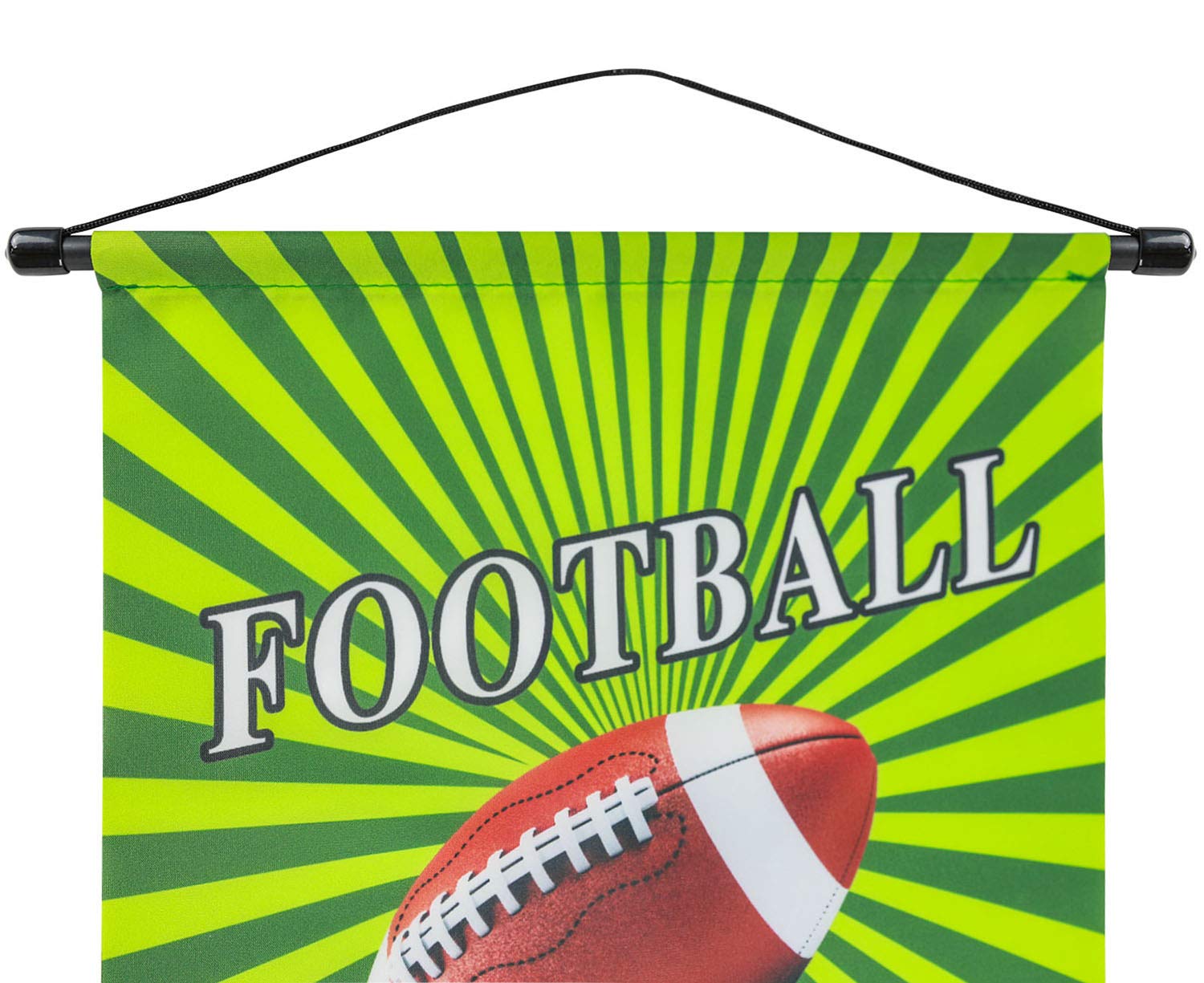 Sutekus Football Party Banner Porch Sign For Football Theme Parties Birthday Baby Shower Decoration Festival Banner Super Bowl Party Accessory