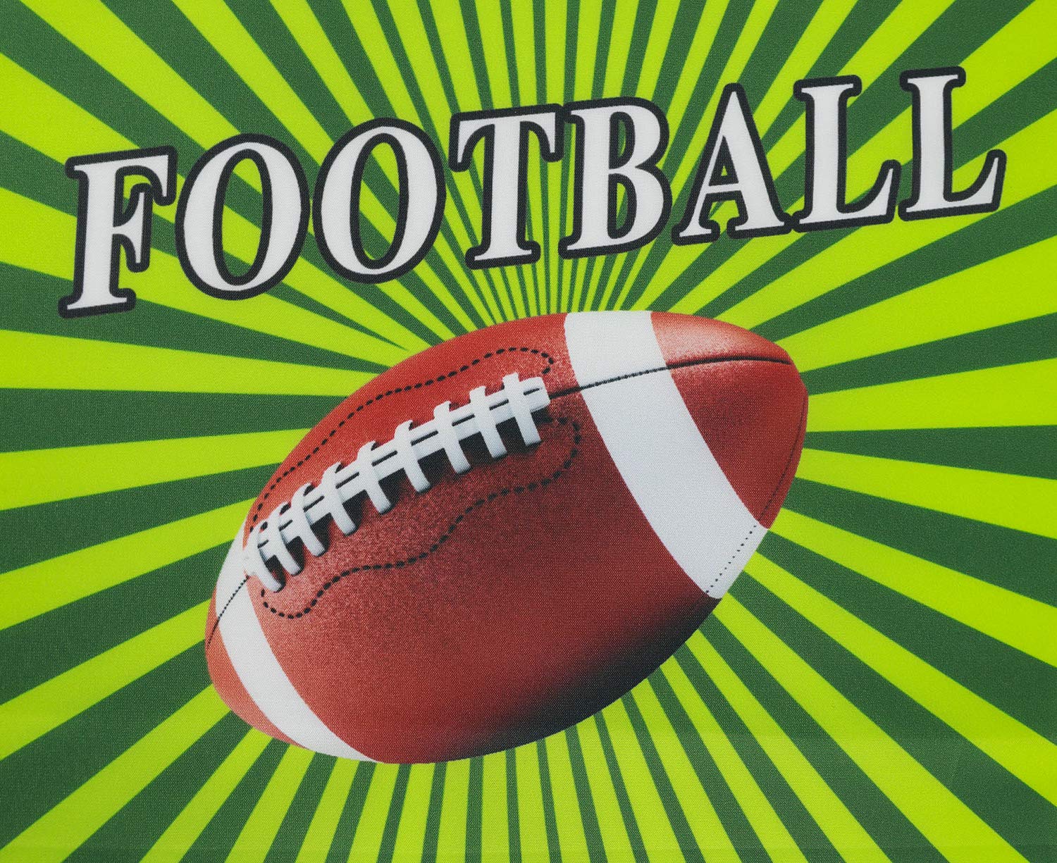 Sutekus Football Party Banner Porch Sign For Football Theme Parties Birthday Baby Shower Decoration Festival Banner Super Bowl Party Accessory