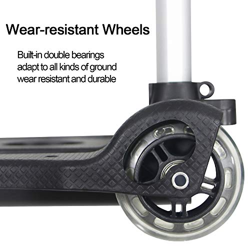 Sutekus Folding Hand Truck and Dolly 110-lbs Lightweight Portable Luggage Cart for School Travel Office Moving