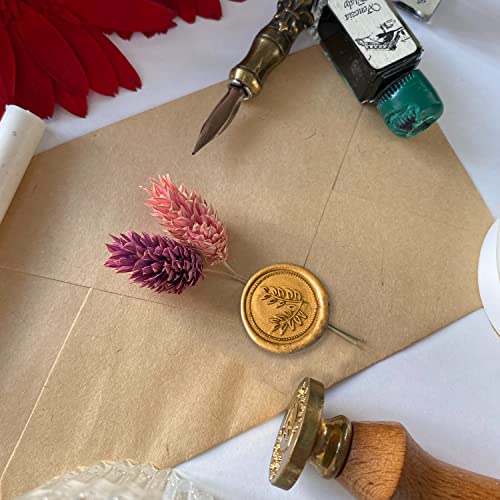 Sutekus 24Pcs Sealing Wax Sticks Vintage Fire Paint Sealing Wax Sticks Glue Gun Sealing Wax for Wedding Invitations Cards Envelopes Crafts Gift Wrapping