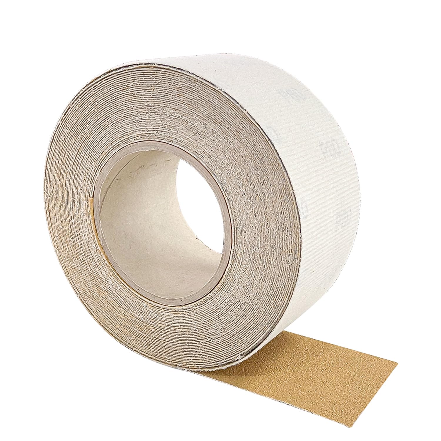 Sutekus 80 Grit Gold Longboard Continuous Sandpaper Roll with Hook & Loop Backing 2-3/4