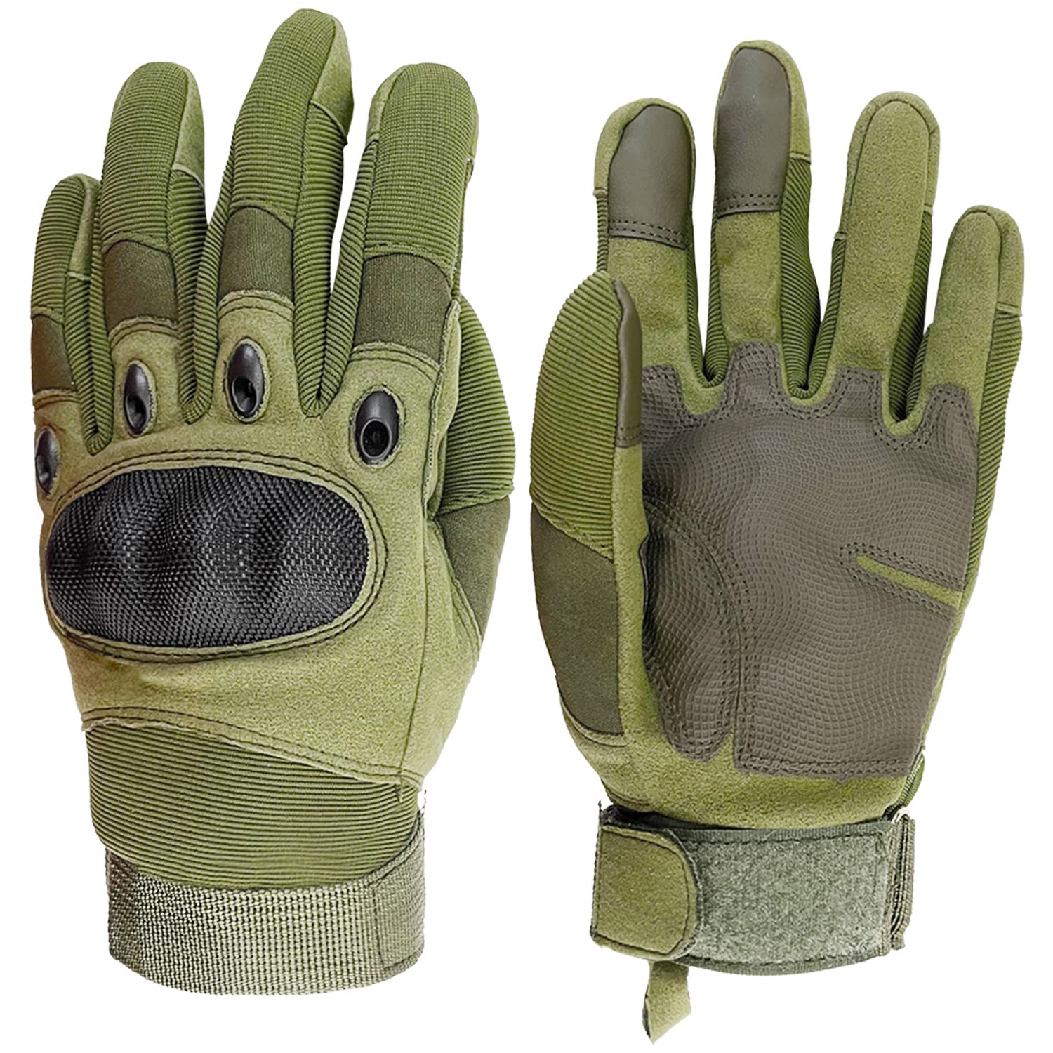 Sutekus Tactical Gloves Hard Knuckle Gloves with Touchscreen Fingers Hand Gear for Hiking, Camping, Hunting, Combat, Shooting, Cycling, Motorcycle